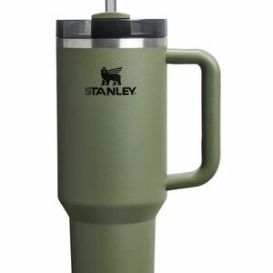 NEW! STANLEY THE QUENCHER/CUP H2.O FLOWSTATE™ TUMBLER 1180 ML/40OZ GREEN EMBLEM
